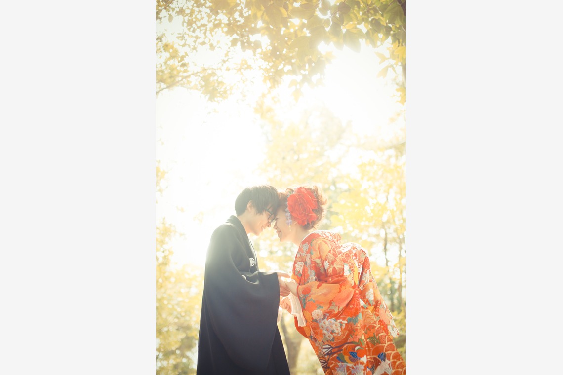 E-Weddingが撮影した「ロケーション前撮り」の写真