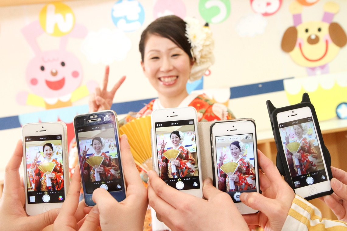 スマイルハンターが撮影した「楽しい集合写真」の写真