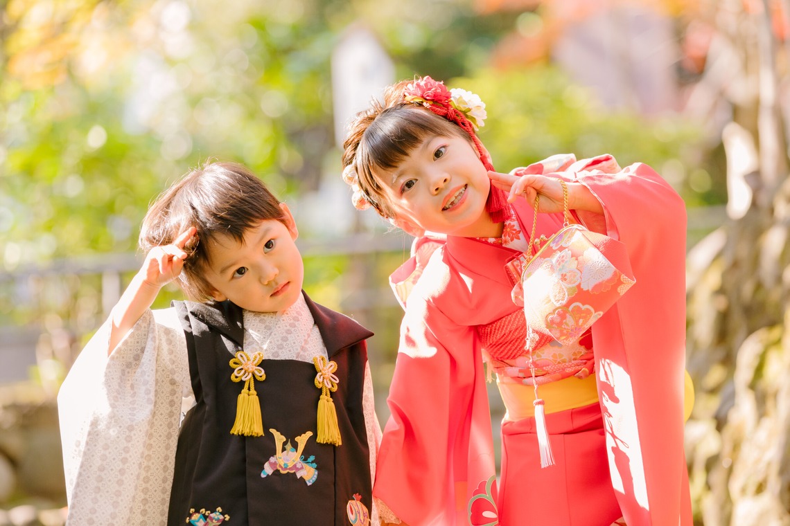 松嵜直斗が出張撮影した家族写真(キッズ,ベビーフォト)などが写った「七五三フォト」の家族写真