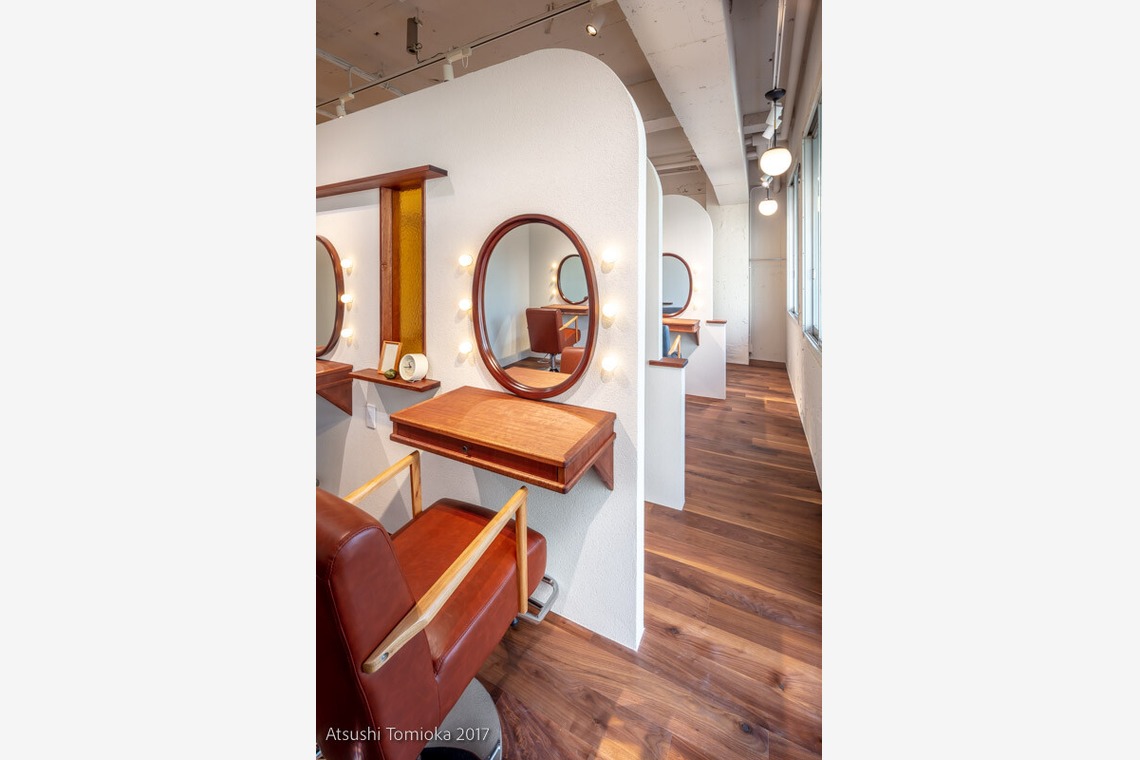 富岡敦が撮影した「ヘアサロン店舗撮影」の写真