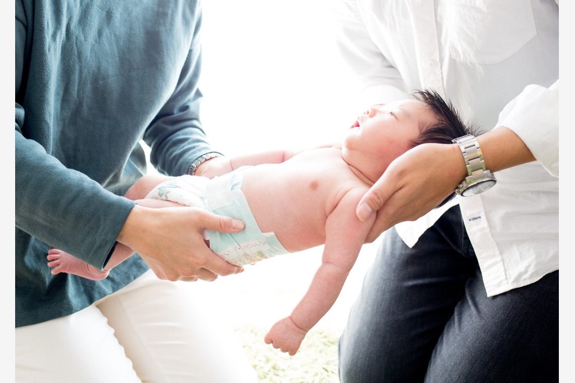 親子ふわふわphoto（mai）が撮影した「ニューボーンフォト」の写真