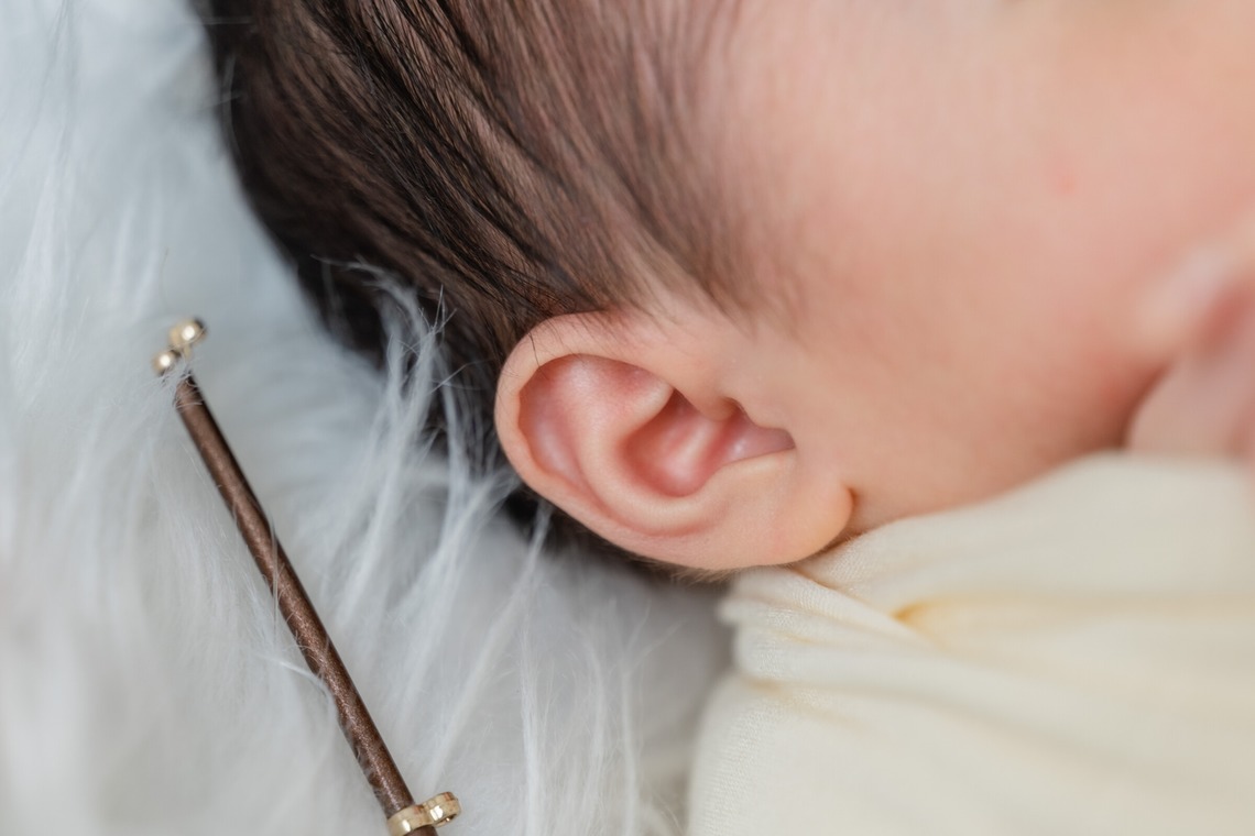 ウィリアムズ　侑依が撮影した写真のアルバム「ニューボーンフォト」