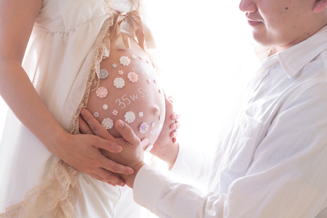 出張撮影ななが撮影した「家族写真、マタニティフォト」の写真