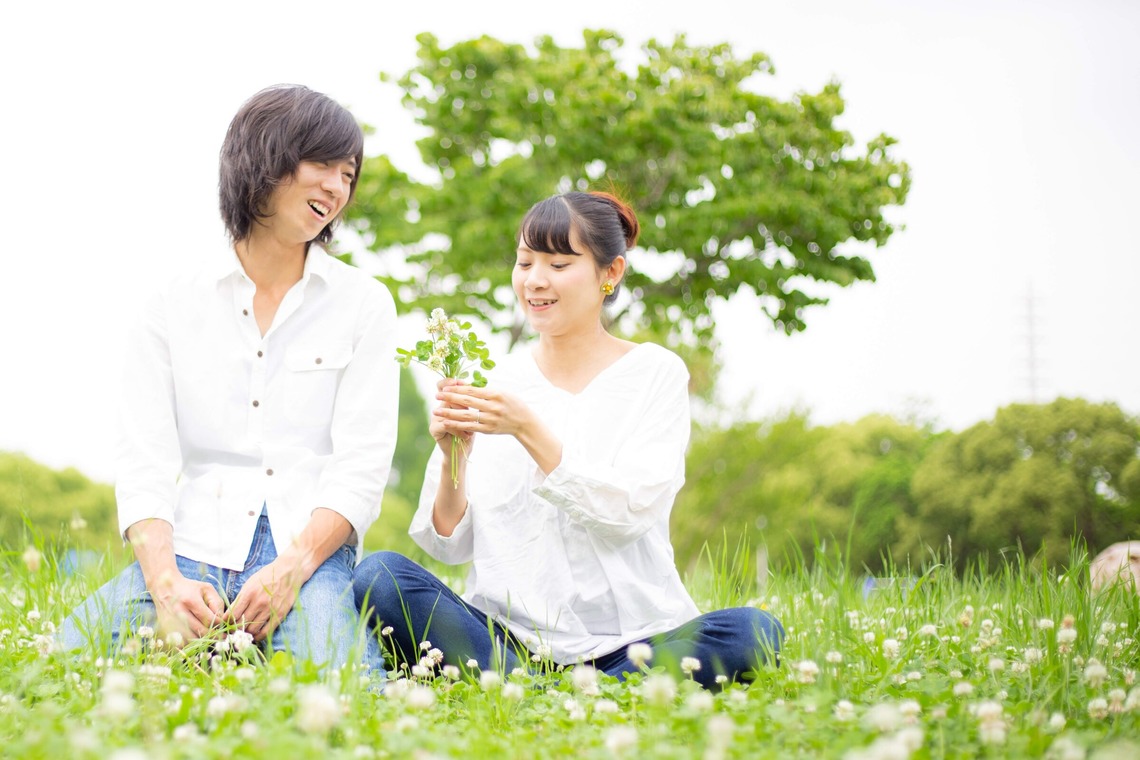 中井企画が撮影した「マタニティカップルフォト」の写真