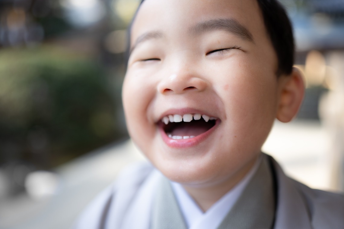 寫樂斎が撮影した「七五三（廣幡八幡宮）」の写真