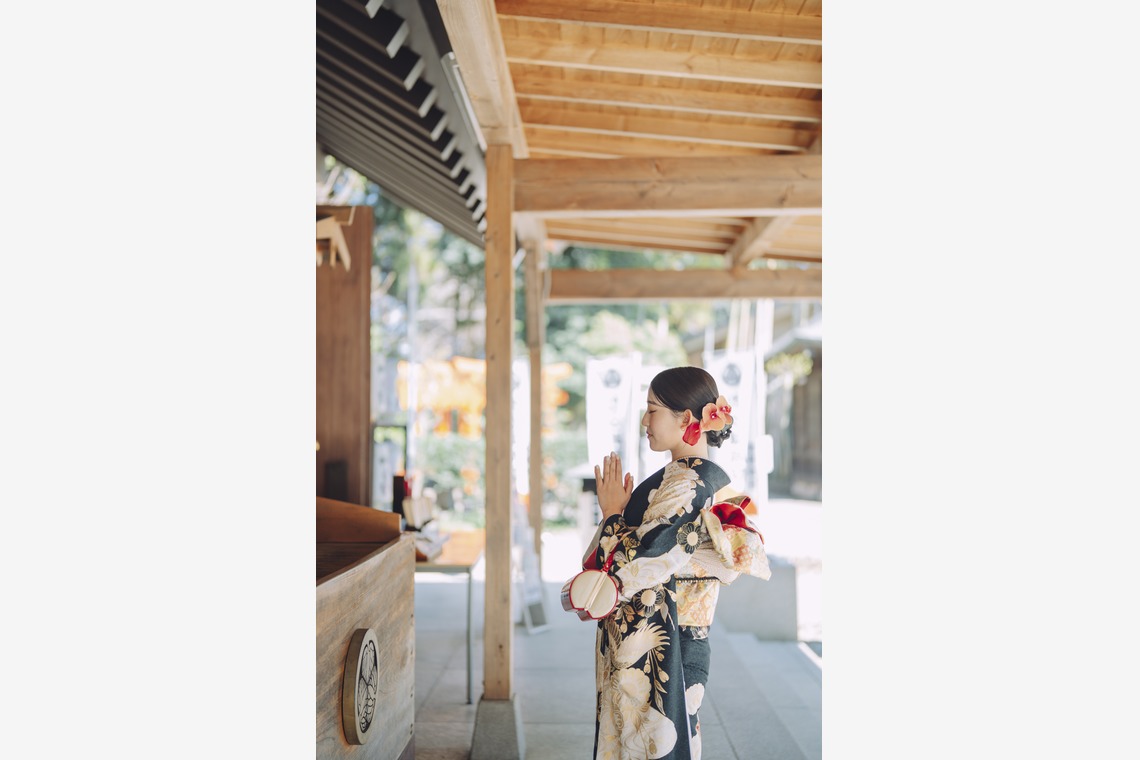 Keiphotoが撮影した写真のアルバム「成人式撮影（神社ロケーション）」