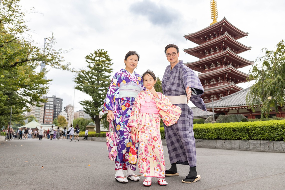 フォトスタジオENOが撮影した「和服、着物、ファミリー」の写真