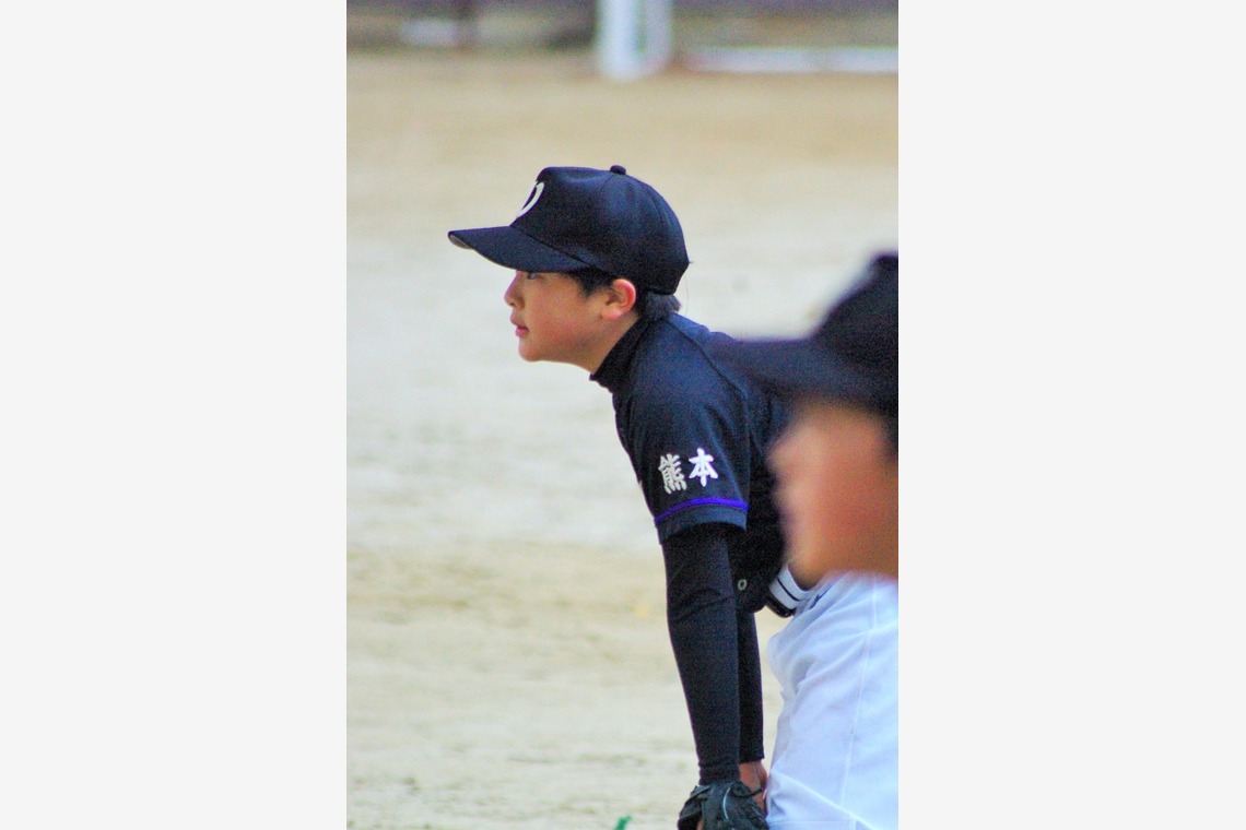 間地大輔が出張撮影した家族写真(キッズ,ベビーフォト)などが写った「学童野球」の家族写真