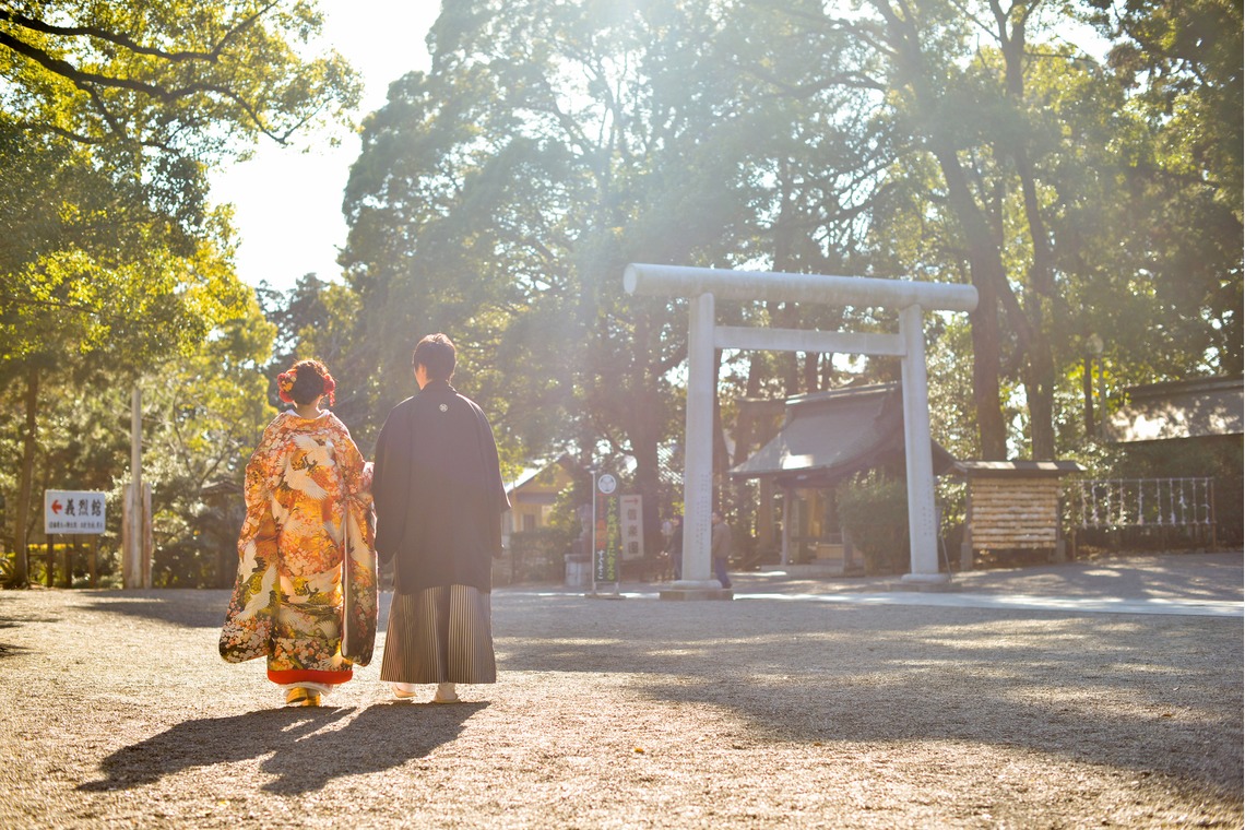 PIC WEDDING PHOTO（関口純一）が撮影した「色打掛」の写真