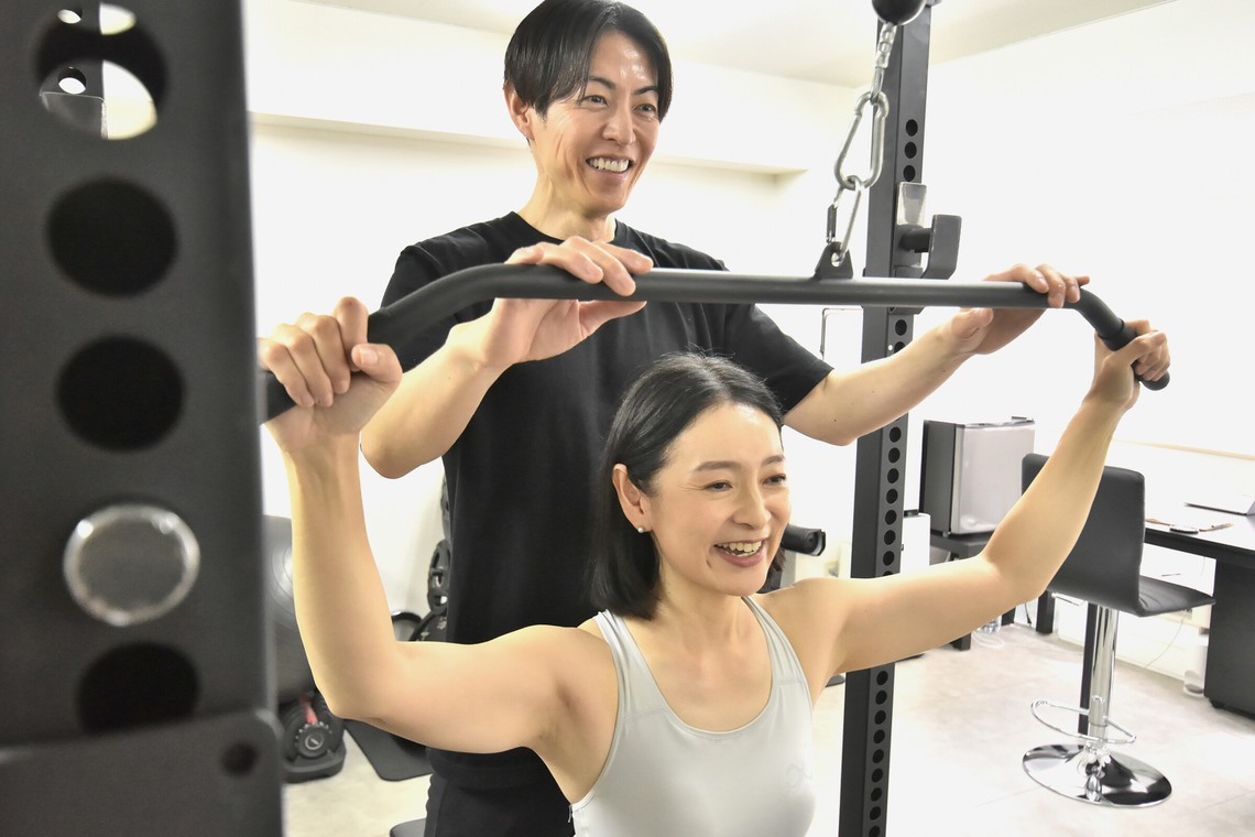 和香葉が撮影した写真のアルバム「パーソナルジムHP・LP用撮影」