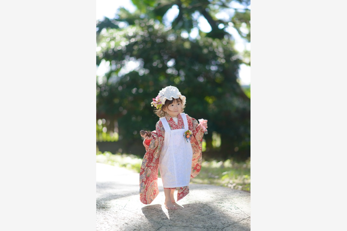 ＥＧＰが撮影した「沖縄七五三」の写真