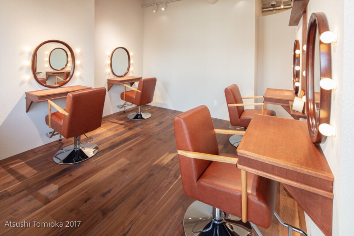 富岡敦が撮影した「ヘアサロン店舗撮影」の写真