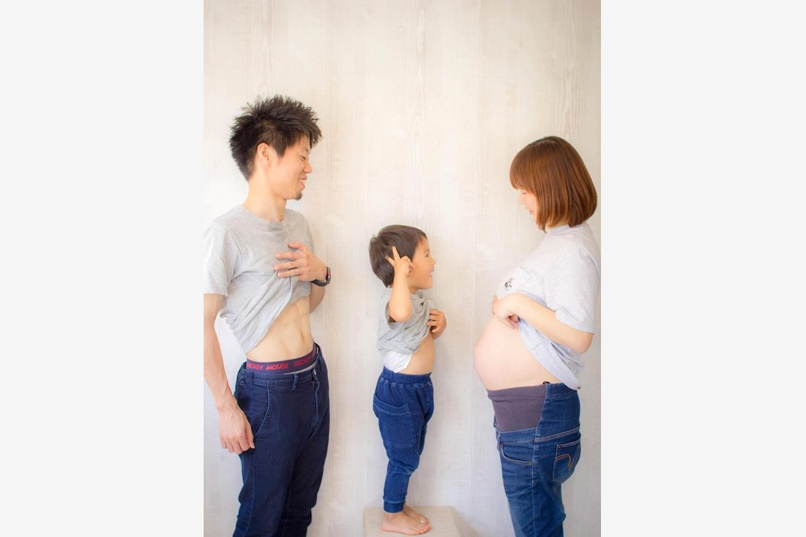 出張撮影　ビンコロ堂が撮影した「家族写真」の写真