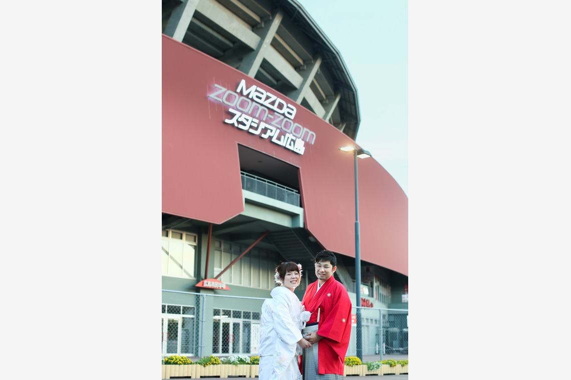 KIKIウェディングが撮影した「マツダスタジアム　和装」の写真