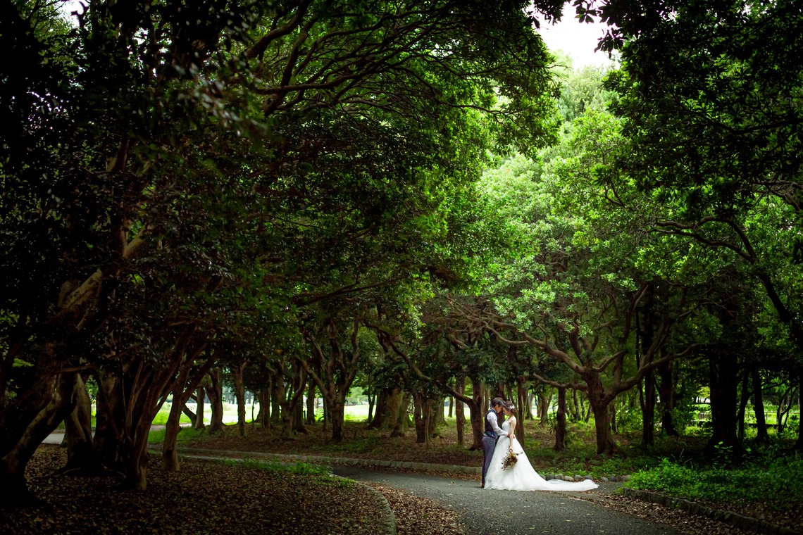 ゾクが撮影した「ウェディング前撮りイメージカット」の写真