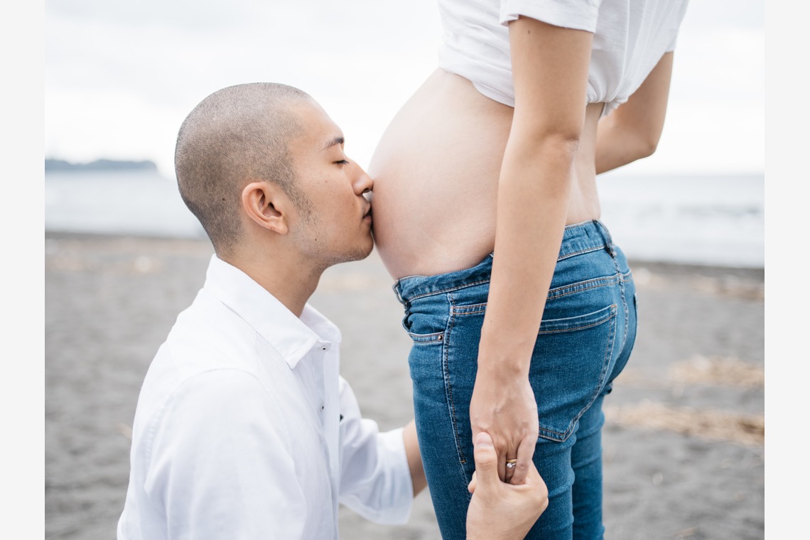 植村由理が撮影した写真のアルバム「マタニティフォト@湘南」