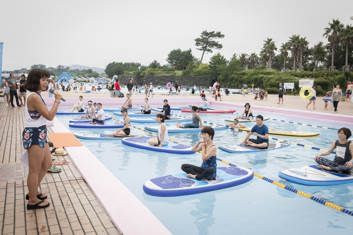 長濱崇が撮影した「サップヨガイベント/大磯ロングビーチ」の写真
