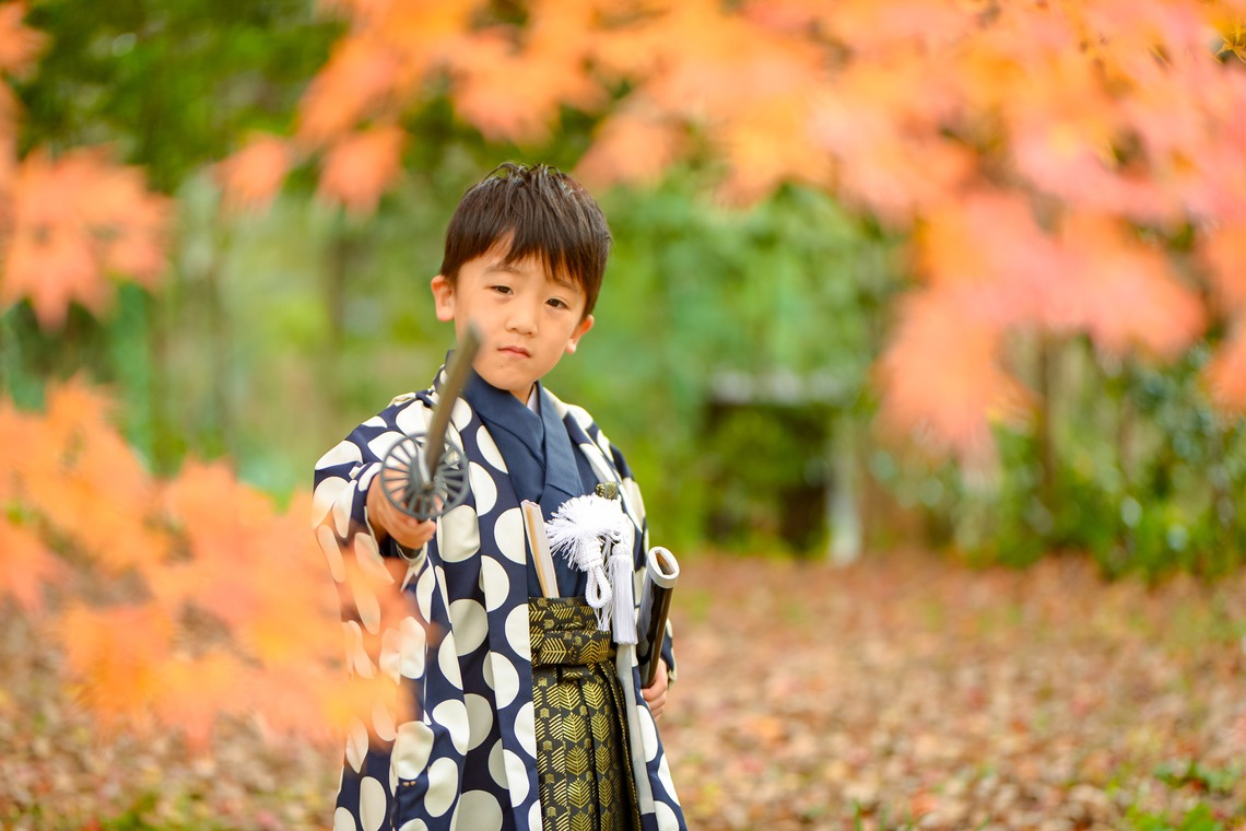 photograph K STYLEが出張撮影した家族写真(キッズ,ベビーフォト)などが写った「仲良し兄妹の七五三」の家族写真