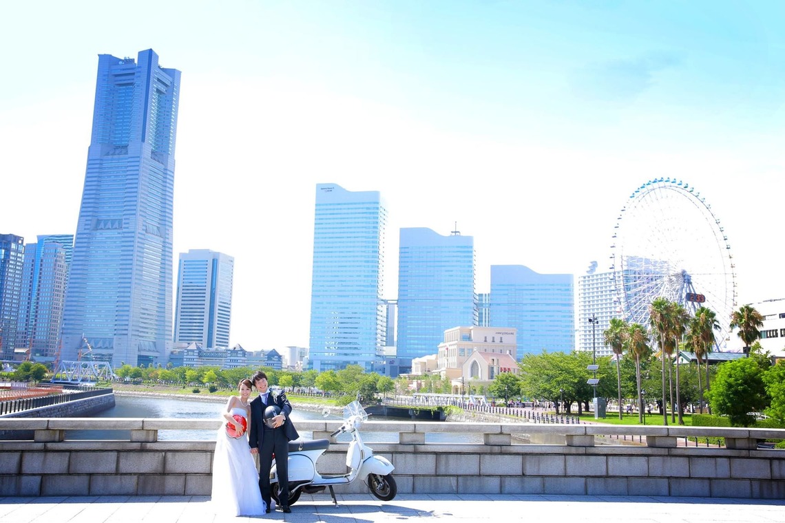 Photo of outdoor pre wedding photos taken by STUDIO AQUA