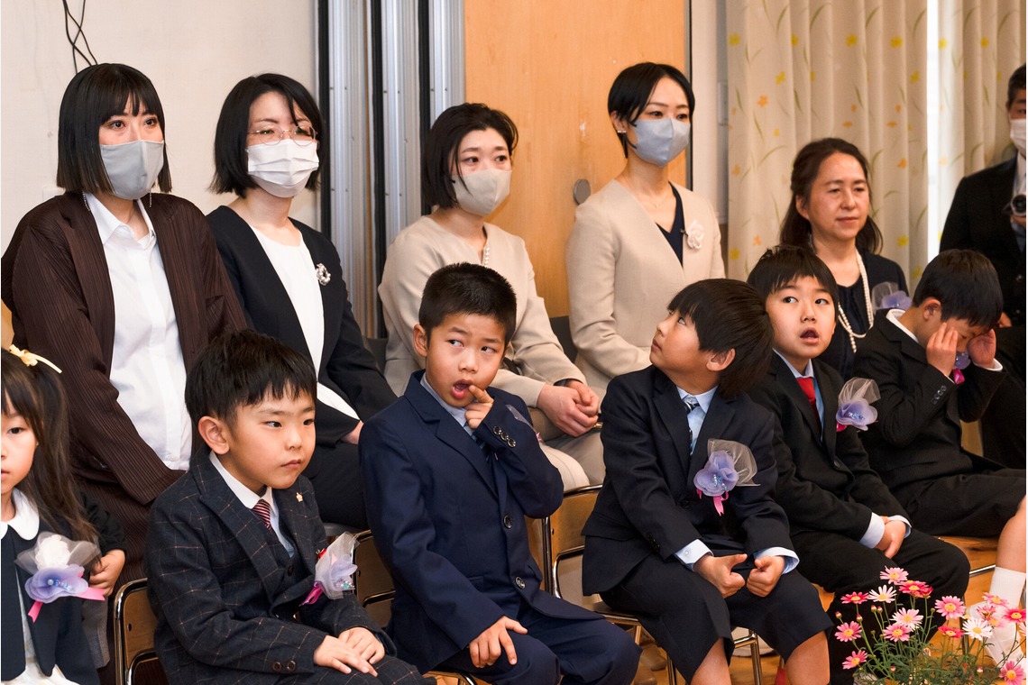 いいだが撮影した「保育園 卒園式」の写真