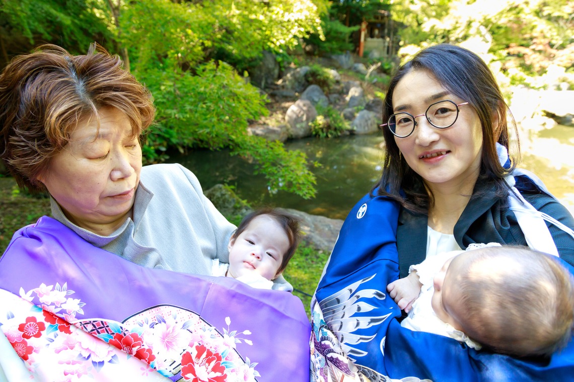 真方　祥が撮影した「お宮参り・お食い初め写真」の写真