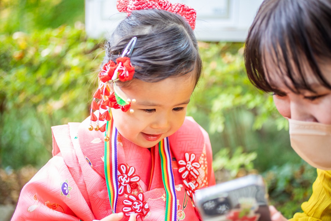 大森美紗生が撮影した写真のアルバム「武田神社(山梨県)での七五三ロケーションフォト」