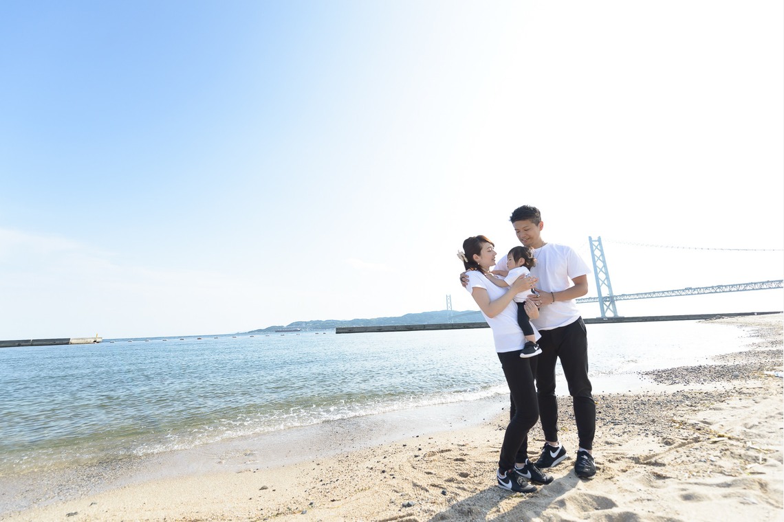 ライトハウスフォトが撮影した「1st Birthday＠神戸・舞子公園」の写真