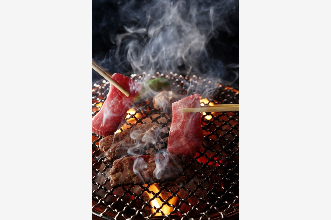 K3が撮影した「炭火焼き」の写真