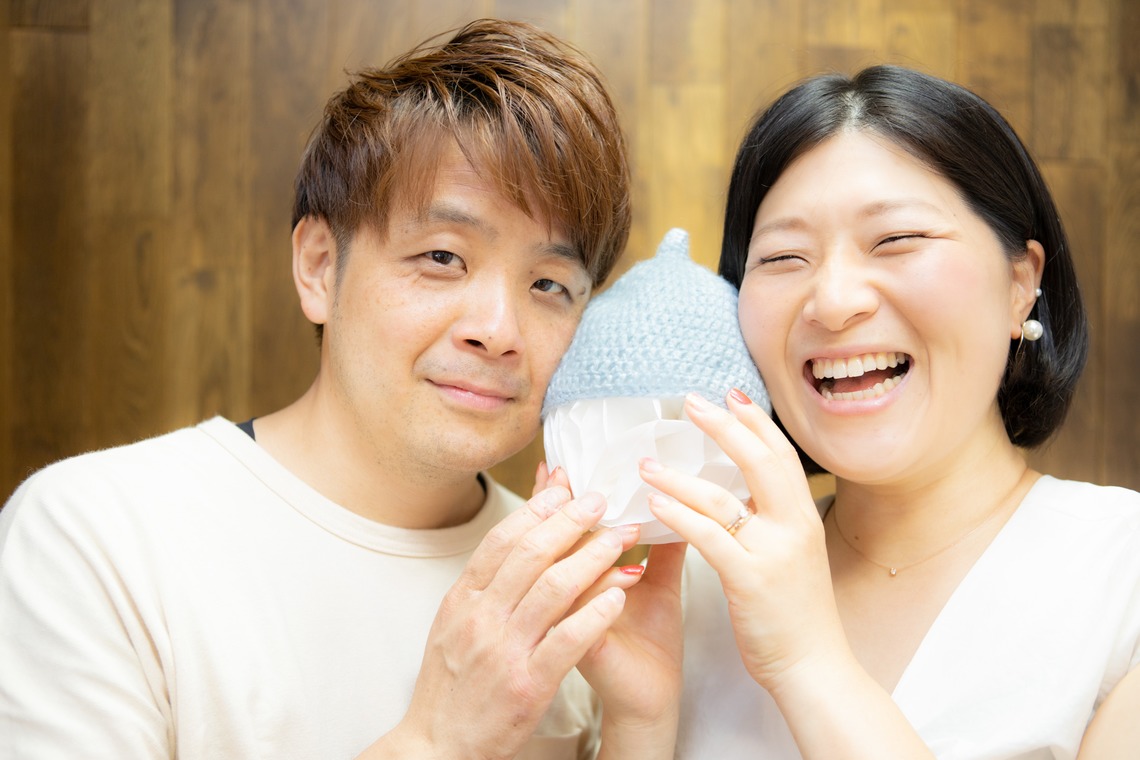 橋本祐里子（まるちゃん）が出張撮影した家族写真(キッズ,ベビーフォト)などが写った「パパのお店でマタニティフォト」の家族写真