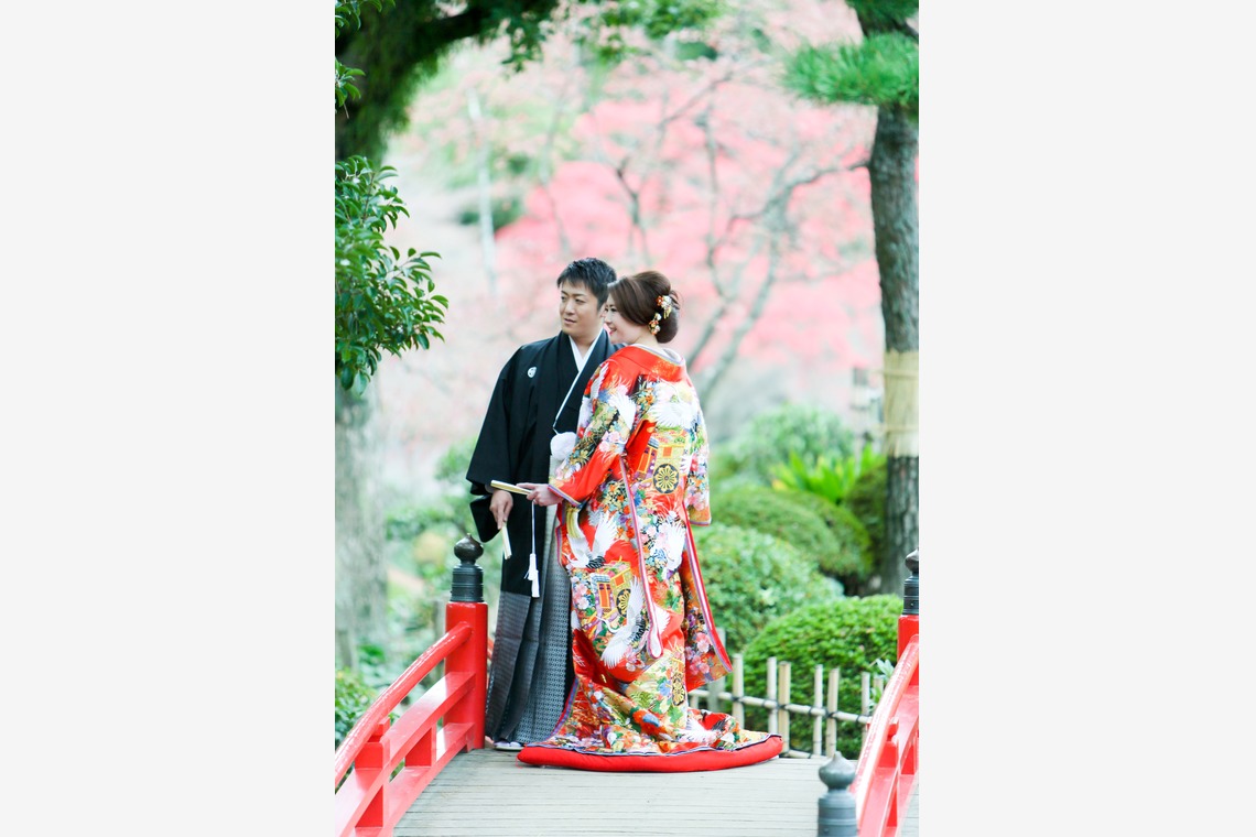 KIKIウェディングが撮影した「秋の縮景園」の写真