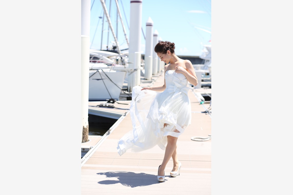 E-Weddingが撮影した「ロケーション前撮り」の写真