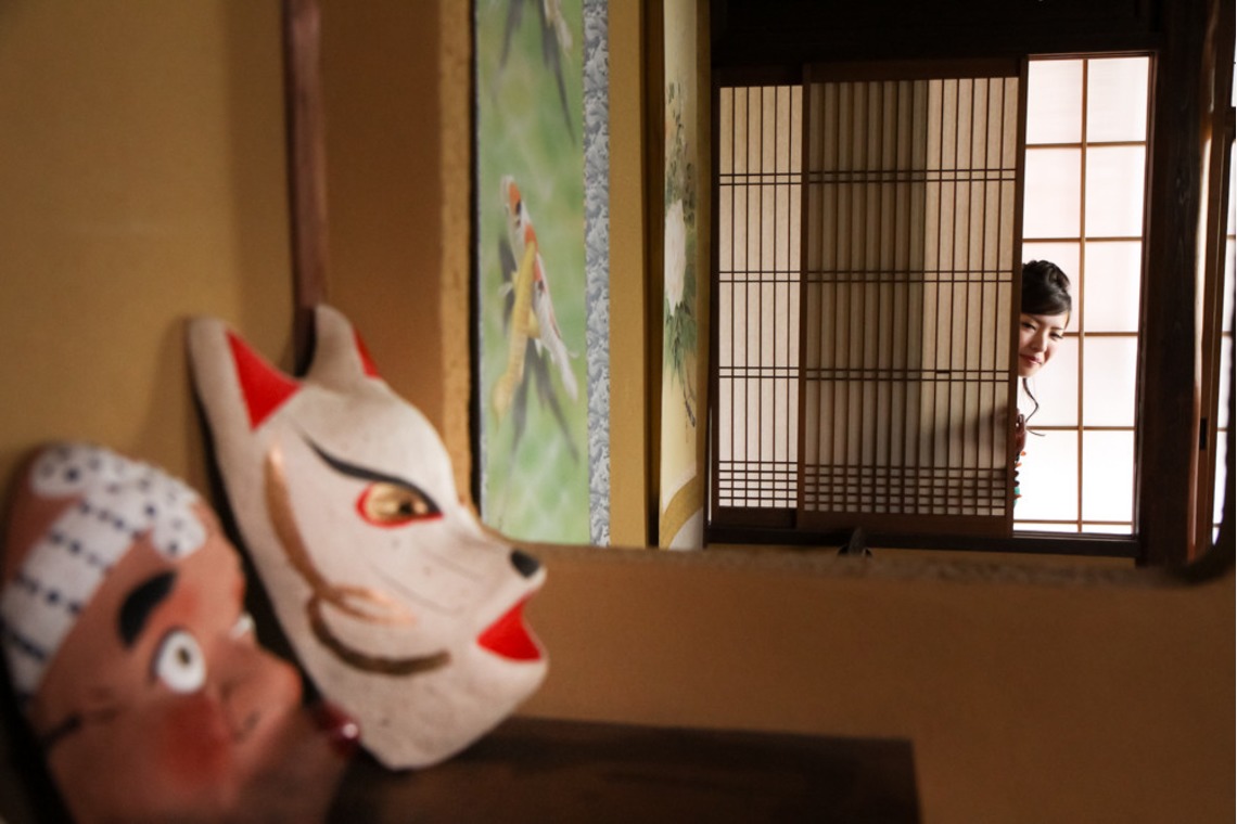 スマイルハンターが出張撮影した家族写真(キッズ,ベビーフォト)などが写った「成人式フォト」の家族写真