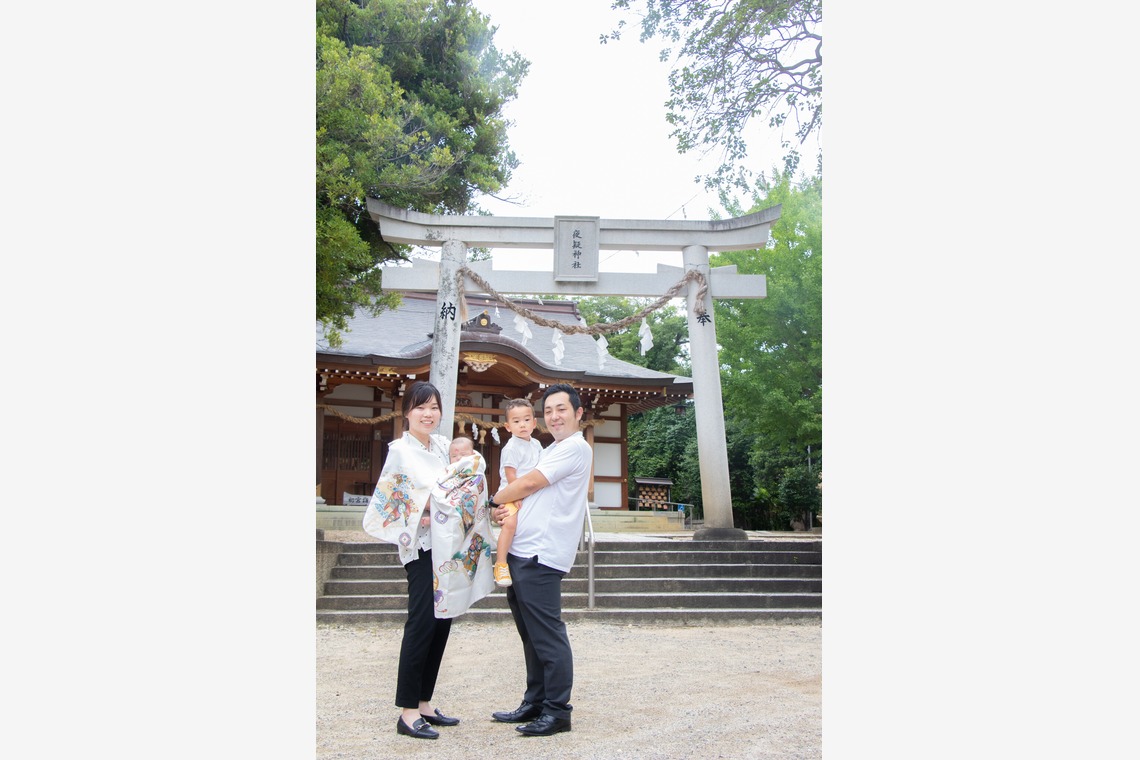 森優希が撮影した写真のアルバム「お宮参り」