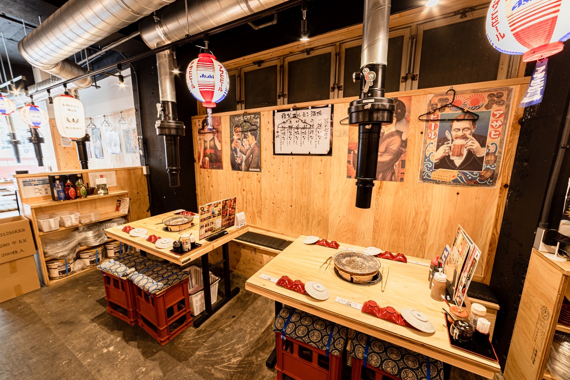 内藤駿介が撮影した写真のアルバム「ホルモン・焼肉屋さんの内外観撮影でした。」