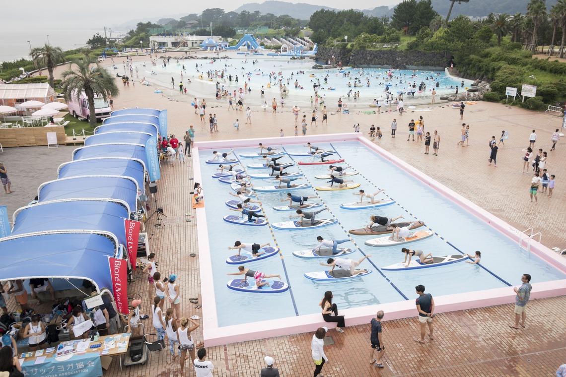 長濱崇が撮影した「サップヨガイベント/大磯ロングビーチ」の写真