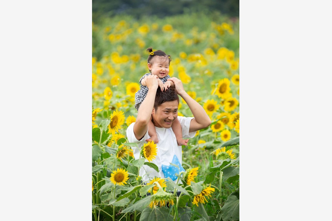 理 S PHOTOが撮影した「鼻高展望ひまわり畑」の写真