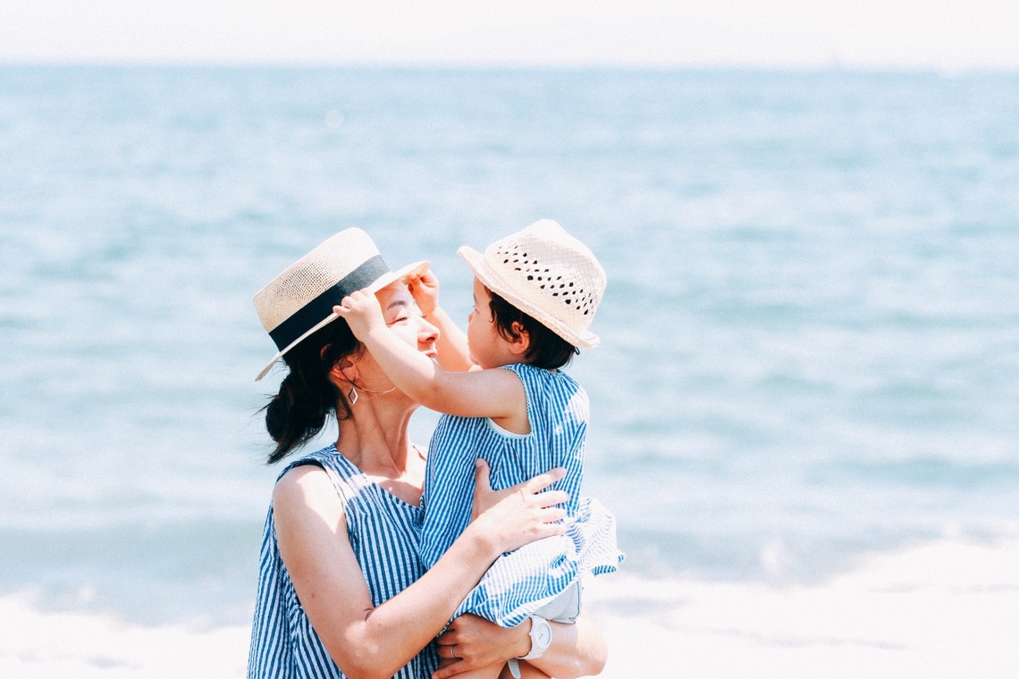 出張撮影HUG TIMEが撮影した「家族写真〜湘南の海にて〜」の写真