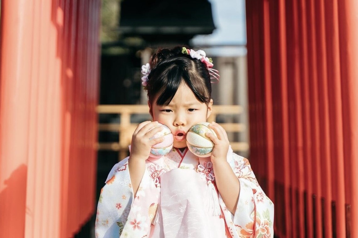 PASHALYが撮影した家族写真の出張撮影/七五三フォト/お宮参りのアルバム「ファミリー出張撮影」