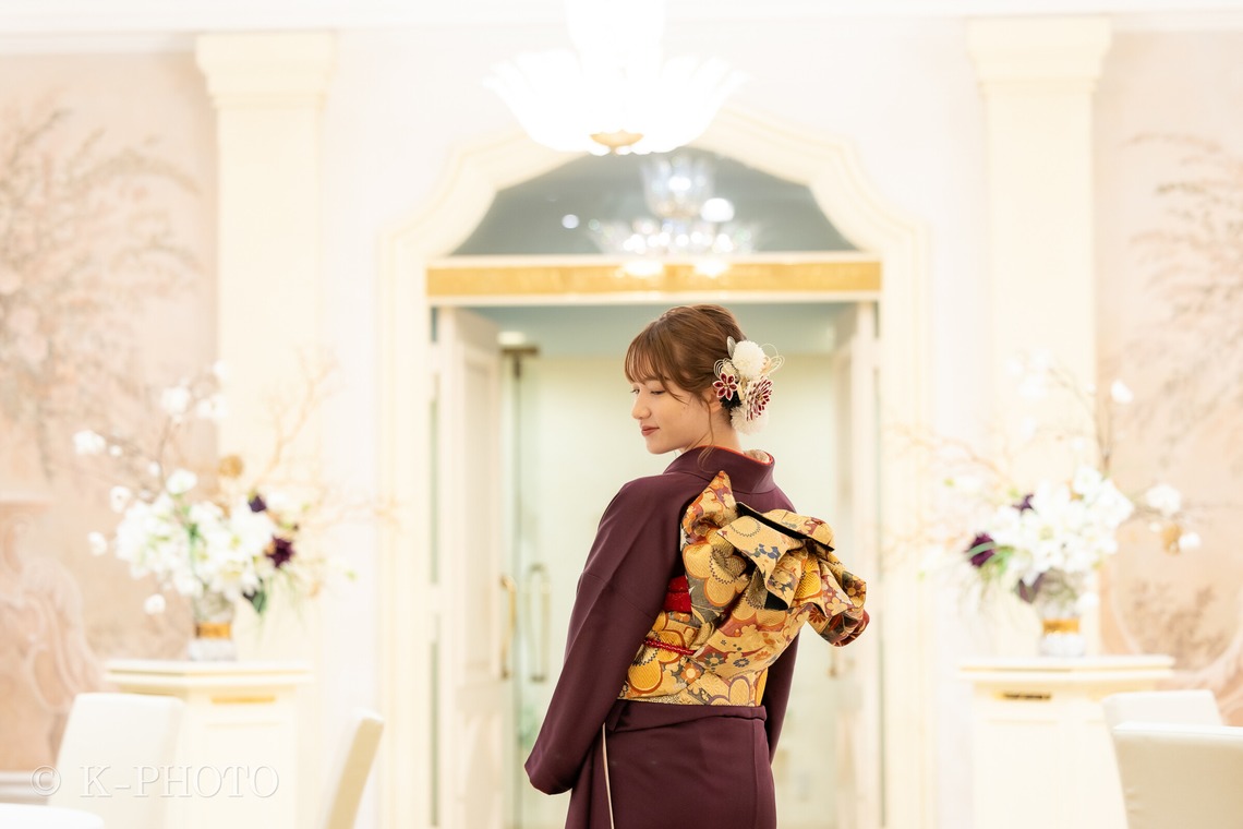 大森光太郎・K-PHOTOが出張撮影した家族写真(キッズ,ベビーフォト)などが写った「成人式撮影」の家族写真