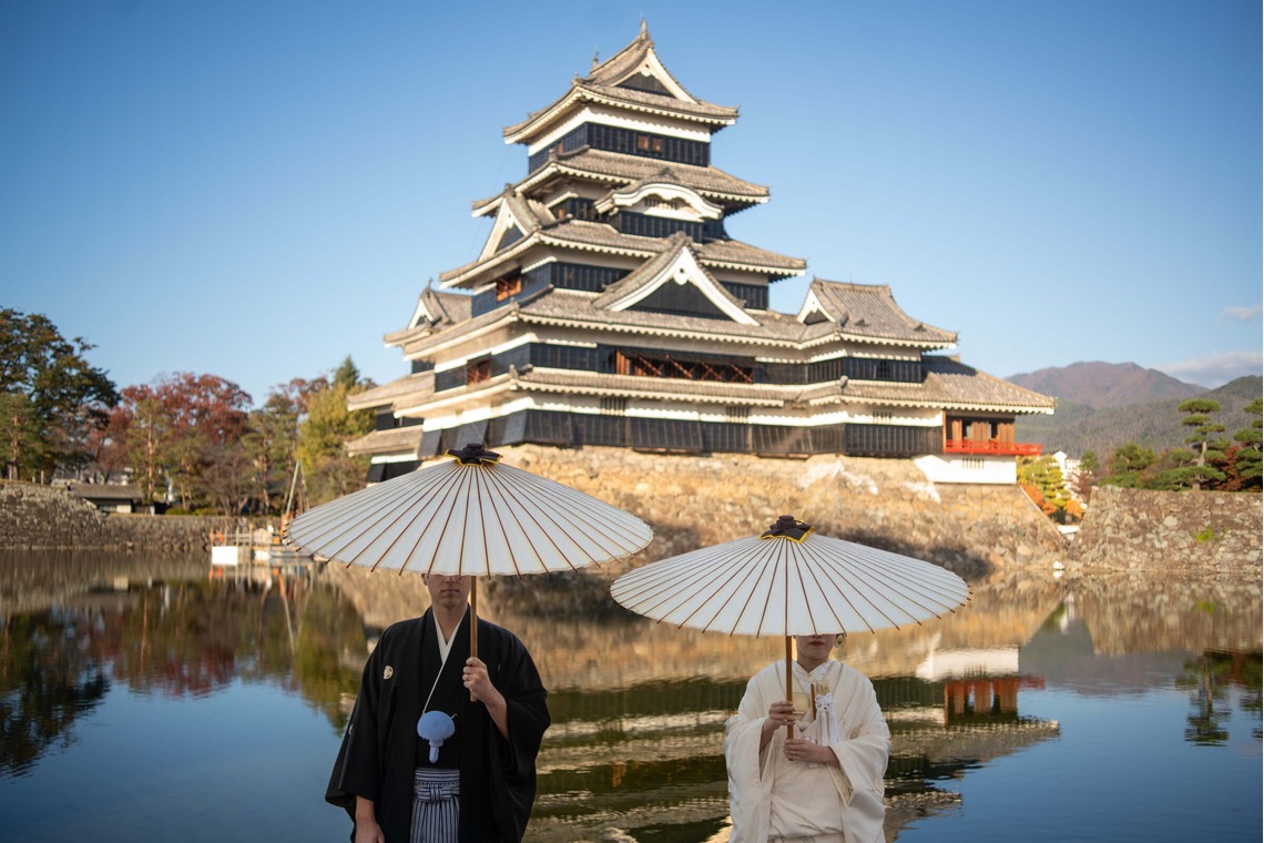 THE CLIPSが撮影した「和装前撮り」の写真