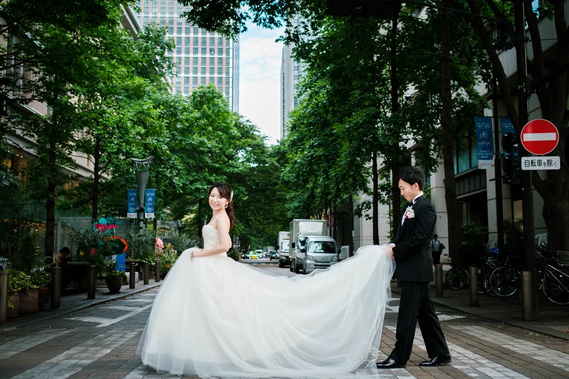 高野和希が撮影した「前撮り　丸の内」の写真