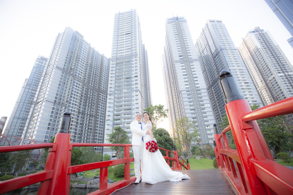 踊るカメラマンAKIRAが撮影した「海外からの依頼で結婚式撮影」の写真