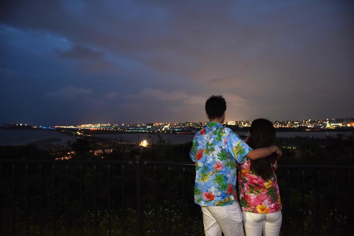 Avenir（山宮 敏明）が撮影した「夜景でカップルフォト」の写真