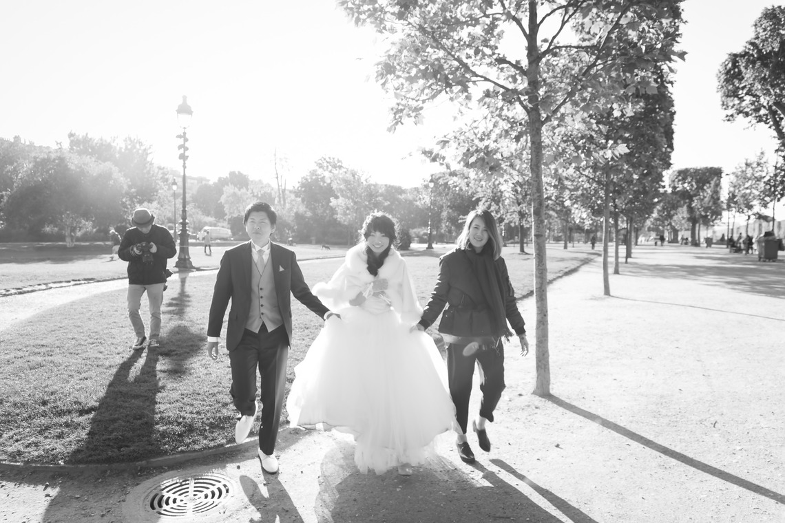 24to Produceが撮影した「パリでのフォトウェディング」の写真