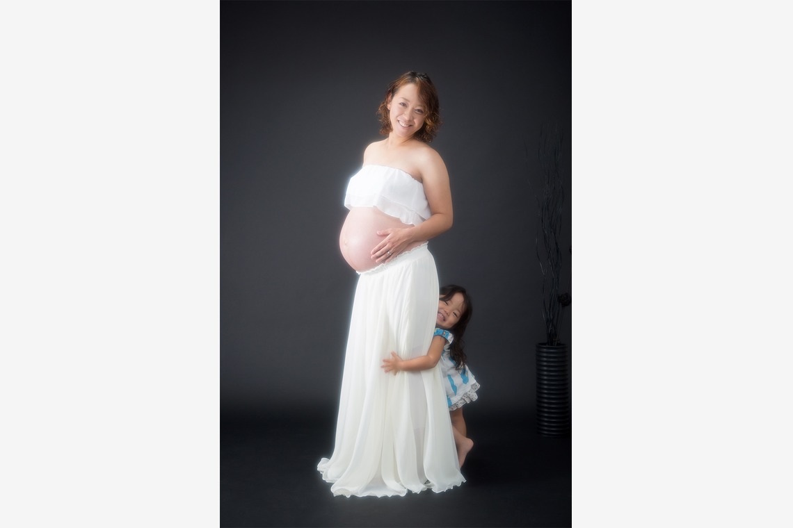 ヤマダフォトが撮影した「マタニティフォト」の写真