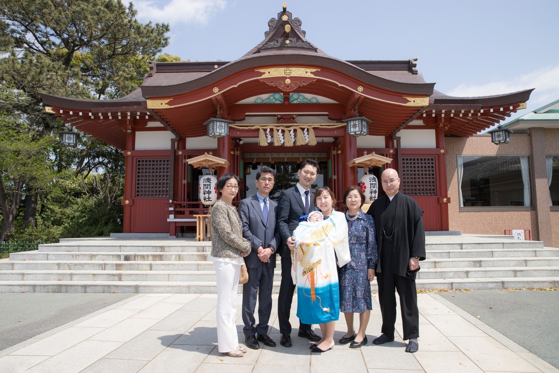 瀧澤 唯が撮影した「お宮参り撮影@稲毛浅間神社」の写真