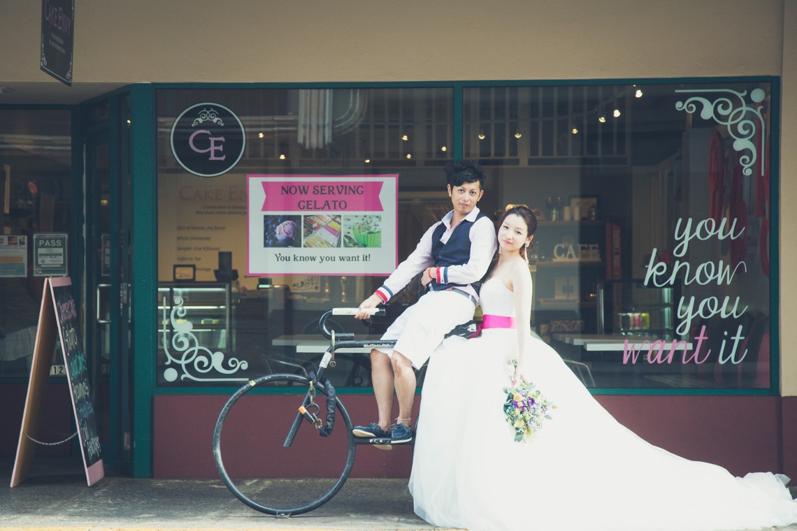 高野和希が撮影した「ハワイフォトウェディング」の写真