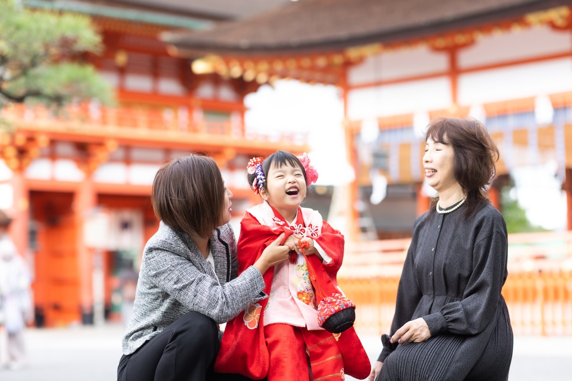 株式会社Ervaが撮影した写真のアルバム「七五三撮影（伏見稲荷）」