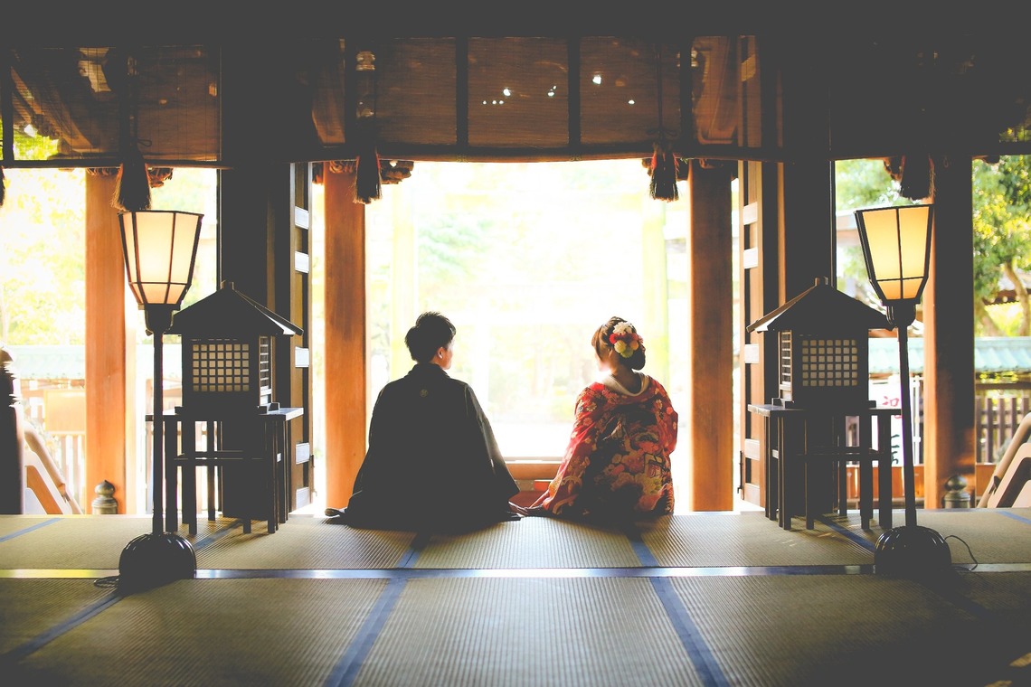 加倉井 規晃が撮影した「ロケーション・前撮り・公園・和装」の写真