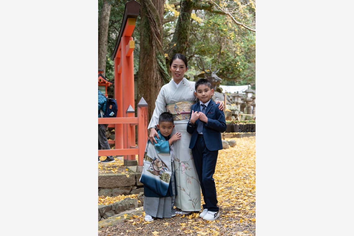 福永写真事務所が撮影した「七五三（春日大社）」の写真